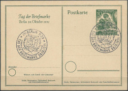 BERLIN 1951 Mi-Nr. P 27 Postkarte Gestempelt - Cartes Postales - Oblitérées