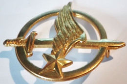 INSIGNE  MARINE POITRINE OU BERET  FUSILLER COMMANDO DEVOIR  FABRICANT COINDEROUX - Marine