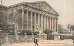 FRANCE - Paris - Chambre Des Députés - Colorisé - Carte Postale Ancienne - Parques, Jardines