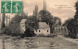 FRANCE - Loué - Vue Sur Le Moulin De Coulaines - Carte Postale Ancienne - Loue