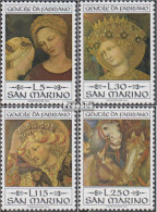 San Marino 1055-1058 (kompl.Ausg.) Postfrisch 1973 Gemälde - Unused Stamps