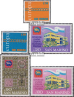 San Marino 975-976,977-979 (kompl.Ausg.) Postfrisch 1971 Europa, Philatelie - Unused Stamps