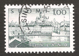 Finlande 1963 N° 544 O Courant, Port, Helsinki, Bateau à Vapeur, Cargo, Ville Cathédrale Luthérienne Ludvig Engel Mairie - Usati