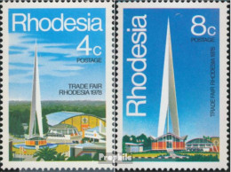 Rhodesien 204-205 (kompl.Ausg.) Postfrisch 1978 Messe - Rhodesië (1964-1980)