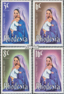 Rhodesien 200-203 (kompl.Ausg.) Postfrisch 1977 Weihnachten - Rhodesia (1964-1980)