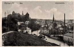 G9527 - Mylau Schloss Kaiserschloß - Verlag Stadtdruckerei Greiz - Mylau