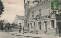 Nogent Sur Seine * Rue Et L'hôtel Des Postes * Poste Ptt * Villageois - Nogent-sur-Seine