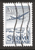 Finlande 1963 N° PA 9a O Courant, Avion, Aviation, Neige, Sapin, Douglas DC-6 - Oblitérés