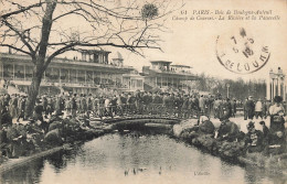 Paris 16ème * Bois De Boulogne Auteuil , Champ De Courses , La Rivière Et La Passerelle * Hippisme Hippique Chevaux - Distretto: 16