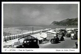 SETUBAL - Praia Da Figueirinha ( Ed. Do Stúdio Cinema Nº 97)  Carte Postale - Setúbal