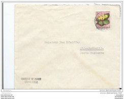 62 - 45 - Enveloppe Envoyée Du Consulat De Suisse Léopoldville - Storia Postale