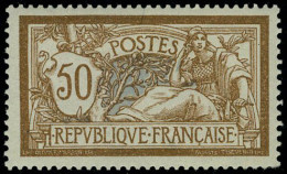 Neuf Sans Charnière N° 120, 50c Brun Et Gris, Bon Centrage, Quelques Dents Légèrement Usées Sinon TB - Otros & Sin Clasificación