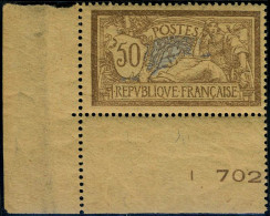 Neuf Sans Charnière N° 120d, 50c Merson Papier GC Coin De Feuilles, TB (Cl S/Bdf) - Autres & Non Classés