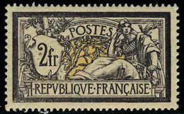 Neuf Sans Charnière N° 122, 2f Merson Violet Et Jaune, Centrage Parfait, Certificat, Superbe - Andere & Zonder Classificatie