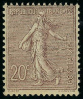 Neuf Sans Charnière N° 131, 20c Brun-lilas, TB - Otros & Sin Clasificación