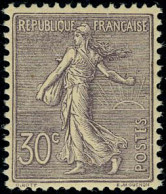 Neuf Sans Charnière N° 133, 30c Lilas, Centrage Parfait, Signé Brun + Calves, TB - Otros & Sin Clasificación