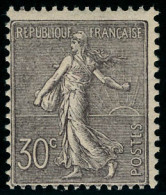 Neuf Sans Charnière N° 133, 30c Lilas, Semeuse Lignée, T.B. - Andere & Zonder Classificatie