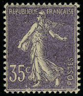 Neuf Sans Charnière N° 136, 35c Violet Clair, IIA, Très Bien Centré, T.B. - Otros & Sin Clasificación