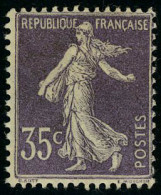 Neuf Sans Charnière N° 136, 35c Violet Clair, TB - Autres & Non Classés