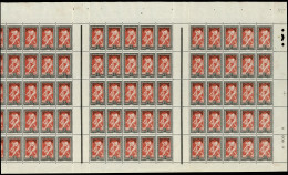 Neuf Sans Charnière N° 185, 30c Milon De Crotone, J.O 1924, Feuille Complète De 75 Ex., TB, Rare En Feuille - Photo WEB - Other & Unclassified