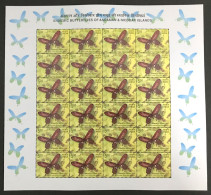 India 2008 Butterflies Of Andaman & Nicobar MINT SHEETLET Good Condition (SL-65) - Unused Stamps