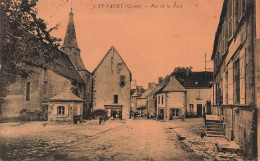 FRANCE - Saint Vaury - Vue Sur La Rue De La Poste - Carte Postale Ancienne - Sonstige & Ohne Zuordnung