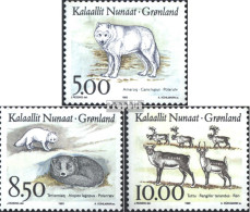 Dänemark - Grönland 239-241 (kompl.Ausg.) Postfrisch 1993 Einheimische Säugetiere - Neufs