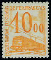 Neuf Sans Charnière N° 31/47, La Série Trains, TB - Autres & Non Classés