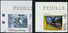 Neuf Sans Charnière N° 222 + 224, Les 2 Valeurs Tableaux CdF, TB - Sonstige & Ohne Zuordnung