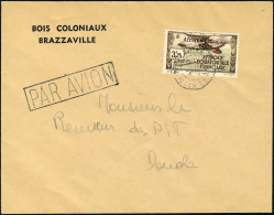 Lettre N° 16, 3f75 France Libre Obl. S/Lettre Pour Douala, TB - Other & Unclassified