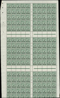 Neuf Sans Charnière N° 61, 4m S/10c Vert En Feuille Complète De 150 Ex., TB (3 Ex. Léger Pli) - Ph. WEB - Andere & Zonder Classificatie