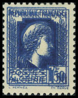 Neuf Sans Charnière N° 214a, 1.50 Bleu Cérès Double Impression, TB - Andere & Zonder Classificatie