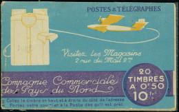 Neuf Sans Charnière N° C47-5, 50c Bleu, Carnet De 20 Ex., TB - Photo WEB - Andere & Zonder Classificatie