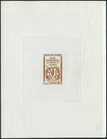 N° 49, 60f Droit De L'Homme, épreuve D'artiste En Brun, Cachet à Sec De Contrôle T.B. - Altri & Non Classificati