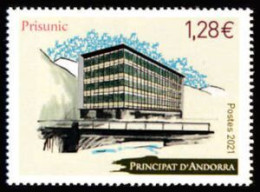 ANDORRA FRANCESA EDIFICIOS 2021 Yv 857 MNH - Unused Stamps