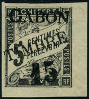 Neuf Avec Charnière N° 11, 15 S/5c Noir, CdF, TB - Sonstige & Ohne Zuordnung