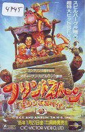 Télécarte Japon * FLINSTONES * (4745) MOVIE * JAPAN Phonecard * Kino - Cinéma