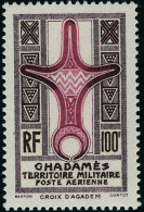 Neuf Sans Charnière N°2b 100f Erreur De Couleur, Lilas Et Rose Lilas. T.B. Signé + Certificat J.F. Brun. - Other & Unclassified