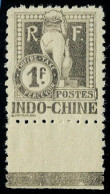 Neuf Sans Charnière N° 15a, 1f Gris Dentelé 11 Bdf, TB - Andere & Zonder Classificatie