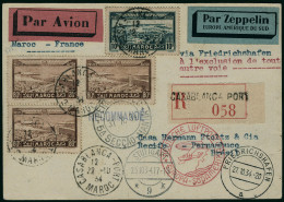 Lettre Zeppelin. SAF 1934, Pour Le Brésil. T.B. - Andere & Zonder Classificatie