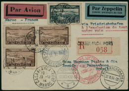 Lettre Zeppelin. SAF 1934, Pour Le Brésil. T.B. - Other & Unclassified