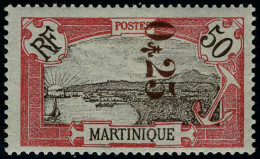 Neuf Avec Charnière N° 109, 0.25 S/50c Rouge, Cl, TB, Signé A.Brun - Otros & Sin Clasificación