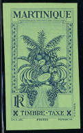 Neuf Sans Charnière N° 12, Bleu Sur Vert ND Sans La Valeur T.B. - Autres & Non Classés