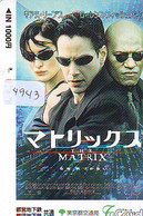 Carte Prépayée Japon * CINEMA * FILM * THE MATRIX (4943) Japan Movie Prepaid Card * KINO Karte - Cinema