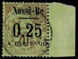 Oblitéré N° 16a, 0.25 Sur 20c  Brique, Bdf, Erreur De Surcharge, Superbe, RRR, 7ex Connus, Signé Roumet, Brun, Bernichon - Autres & Non Classés