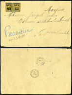 Lettre N° 4, 25 S/35 Paire S/L Obl. Balade Du 2 Oct 82 Pour Les Pyrénées Orientales (France) Avec Arrivée Au Verso Arles - Other & Unclassified