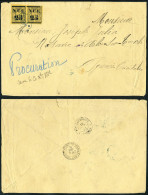 Lettre N° 4, 25 S/35 Paire S/L Obl. Balade Du 2 Oct 82 Pour Les Pyrénées Orientales (France) Avec Arrivée Au Verso Arles - Sonstige & Ohne Zuordnung