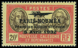 Neuf Avec Charnière N° 3/28, La Série Paris-Nouméa 1932, TB - Otros & Sin Clasificación