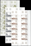 Neuf Sans Charnière N° 379/81, La Série En Bande De 10 Ex. Avec Coin Daté, TB - Ph. WEB - Sonstige & Ohne Zuordnung