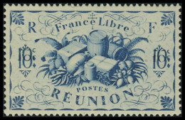 Neuf Sans Charnière N° 234a, 10c Bleu Double Impression De La Valeur, TB - Autres & Non Classés